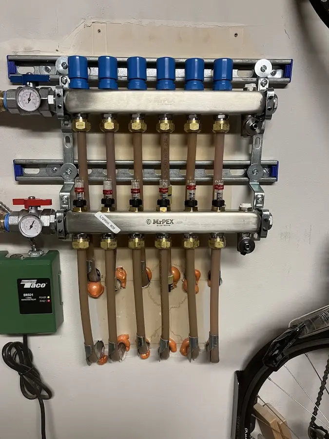 Plumber performing Leak Detection at a residential property in Fort Mitchell